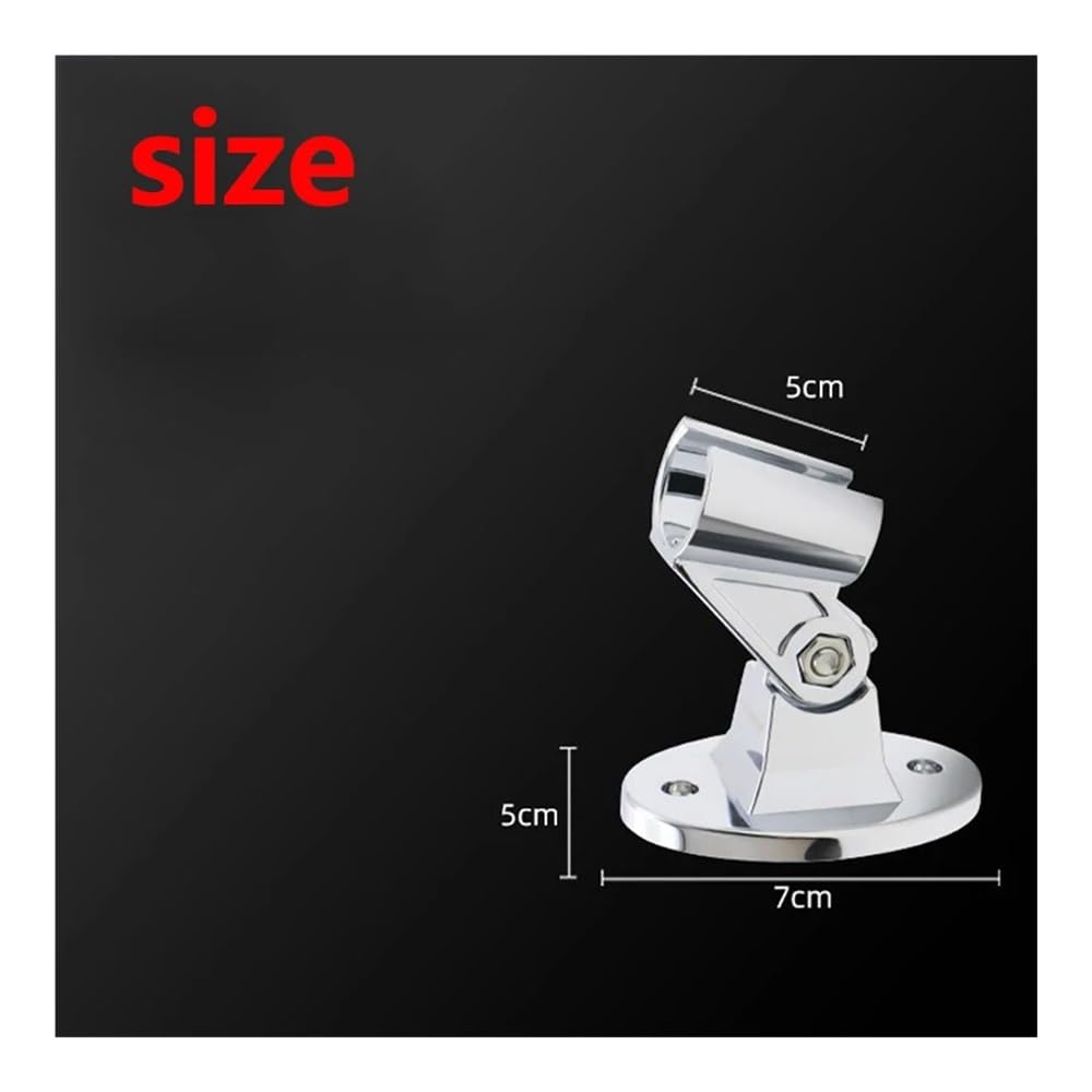 Soporte universal para cabezal de ducha de 1/2/3 piezas, soporte de ducha ajustable montado en la pared, pulverizador de mano, soporte de base fija para accesorios de baño (3 piezas)