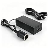 12 Volt Power Supply Adaptor for Coleman thermoelectric hot Compatible with Coleman Electric Cooler 5232D640T Thermoelectric Cooler 120V to 12V DC Car Auto Cigarette Lighter Plug Socket Power Supply