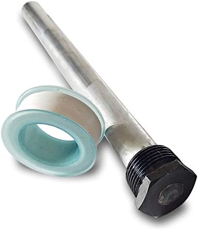 Ozek RV Water Heater Magnesium Anode Rod with PTFE Tape - Compatible with Suburban and Mor-Flo Water Heaters-9.25" Length ¾" NPT Threads (1 pack)