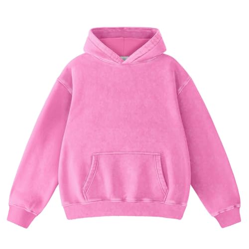 Sweat à capuche confortable en polaire avec poche avant pour l'hiver