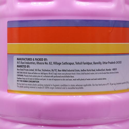 Image of Vow Jasmine Phenylo Fresh Floor Cleaner - 5000ml Bottle