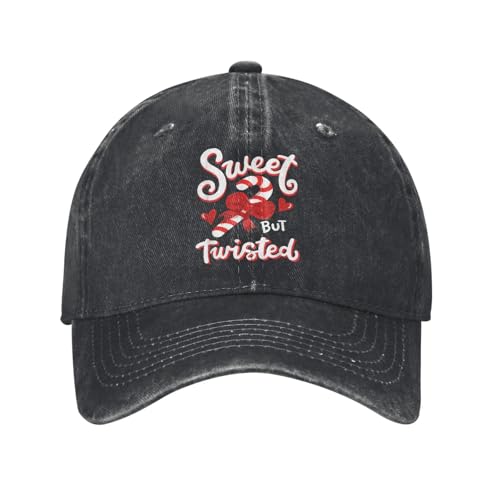 Casquette camionneur Noël lavée pour sorties d'hiver en famille et marchés festifs