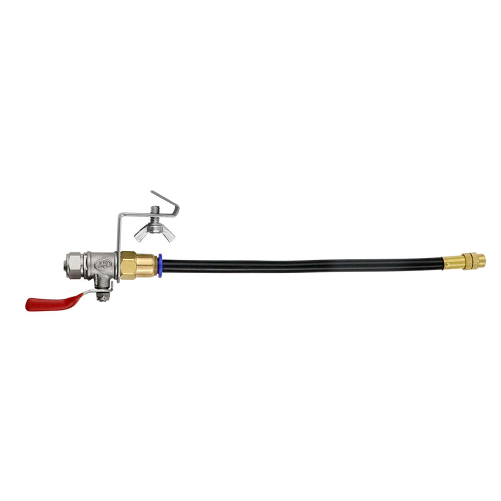 Osniyaw Long Aluminum Pipe B Water Attachment Leakproof Sprayer For Angle Grinder Stone Cutting Reduce Dust Increases Safety Professional Use Stone Cutting Sprayer