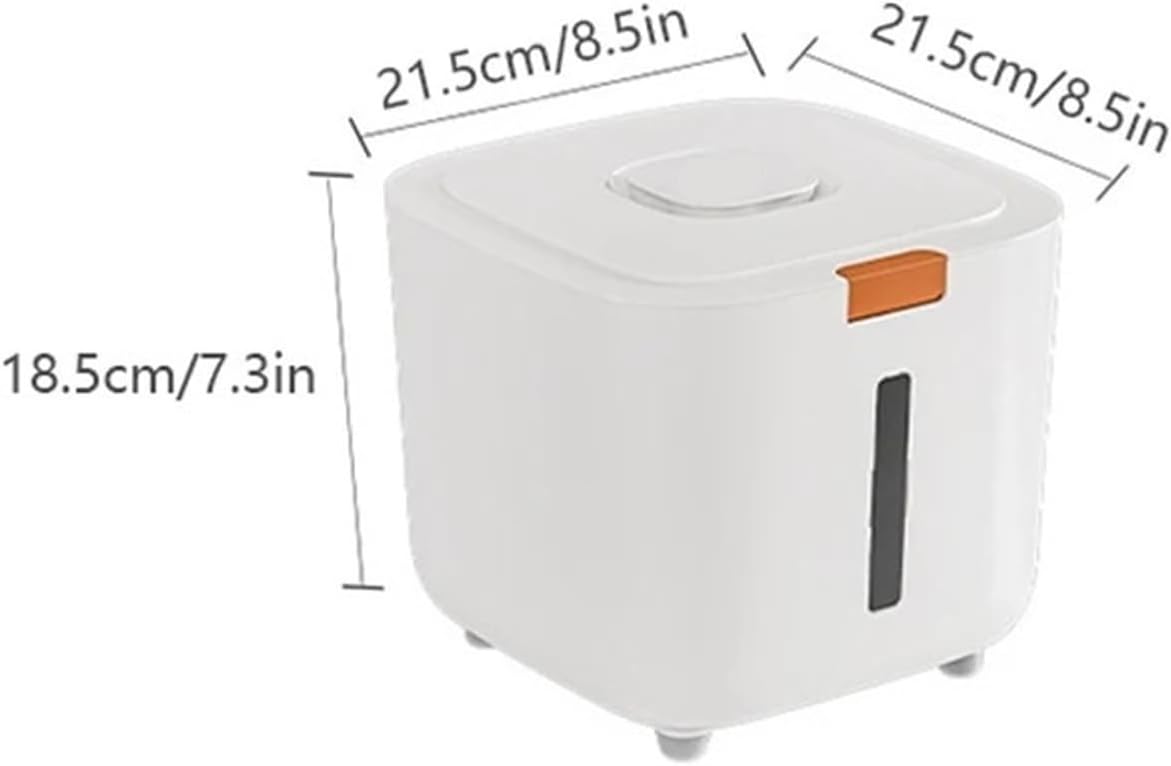 Pet Food Storage Barrel Large Storage Barrel Food Sealed Cat Food Barrel Storage Cat