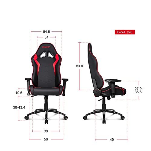 Akracing AK-SX-RD Sedia da Ufficio e Computer - Sedia gaming - Immagine 2