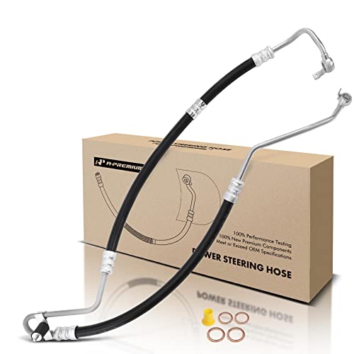 A-Premium Power Steering Hose Pressure Hose Line Assembly Compatible with Land Rover Range Rover Range Rover Sport 2010-2012 Pump To Gear/Rack Pinion