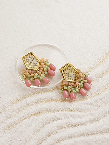Cluster Beads Drop Earring, Vibrant Gift