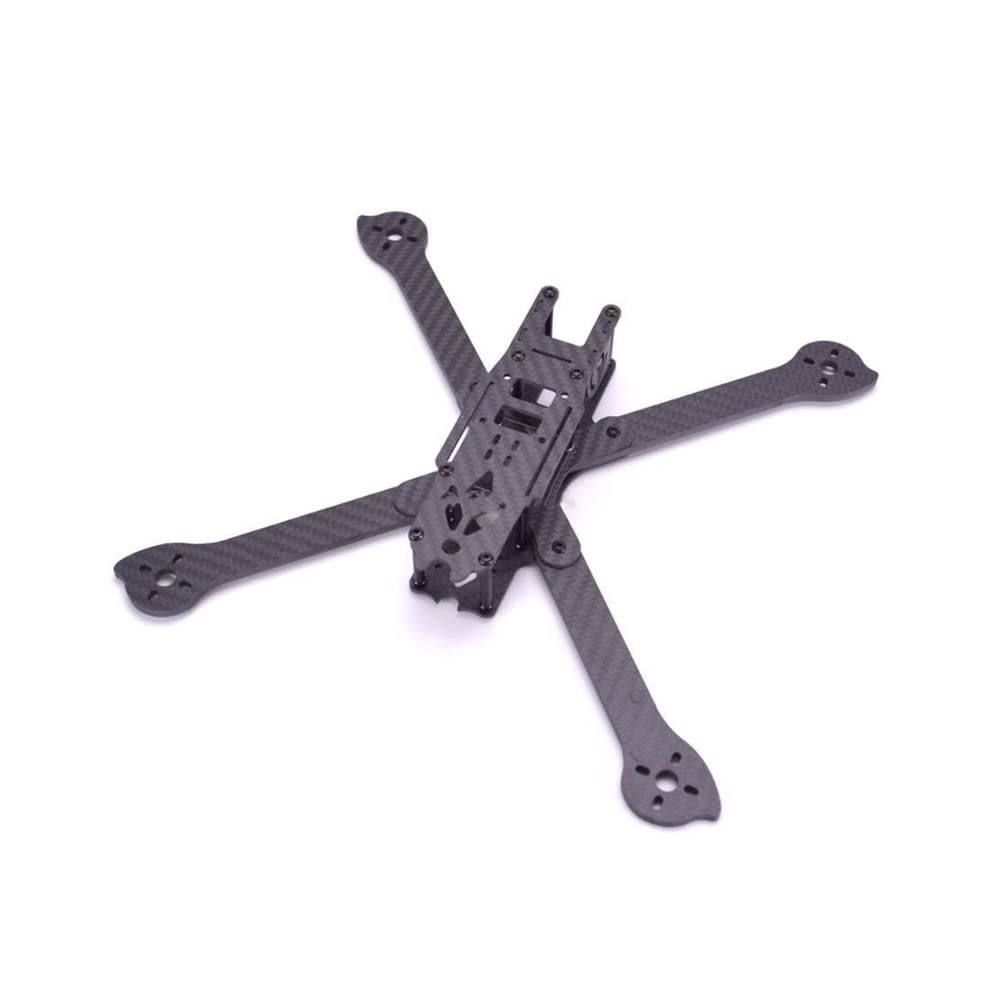 Marco de estilo libre FPV de fibra de carbono 3K compatible con XL5 V2 232 mm XL6 283 mm XL7 294 mm XL8 360 mm True X 5 6 7 8 pulgadas Kit de carreras con brazos de 4 mm(XL7 294MM FRAME KIT)