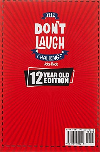 The Don't Laugh Challenge - 12 Year Old Edition: The LOL Interactive Joke Book Contest Game for Boys and Girls Age 12