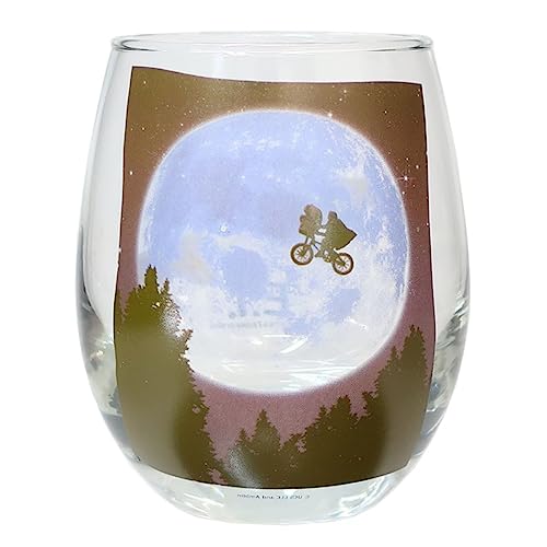 「 E.T. 」 3D グラス 月 レトロ 映画 ET グッズ 約330ml 日本製 SAN3987-2のサムネイル