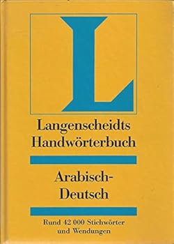Hardcover Langenscheidts Handwörterbuch, Arabisch-Deutsch [German] Book