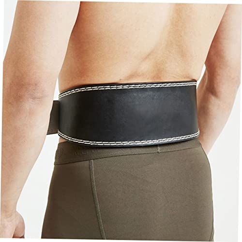 Cinturón ajustable de cuero sintético para soporte lumbar miniatura 6