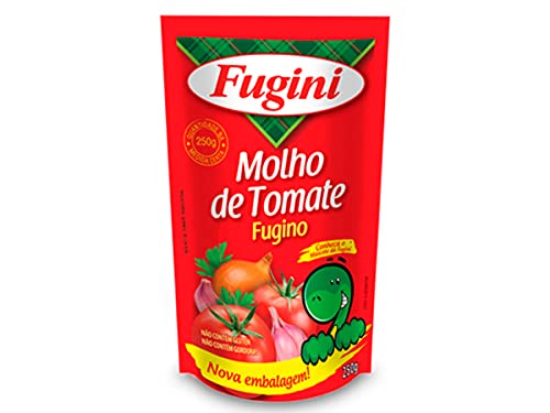 Kit 3 Molho Tomate Tradicional Sem Gluten Vegano Fugini 250g