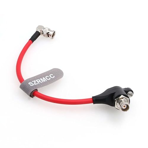 Vista 2 de SZRMCC Cable protector SDI 12G 6G HD SDI ángulo recto BNC sobretensión Protector de circuito aislante de video para Komodo ARRI Alexa Sony