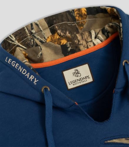 Image of Legendary Whitetails Mens Plaid Camo Pullover Hoodie