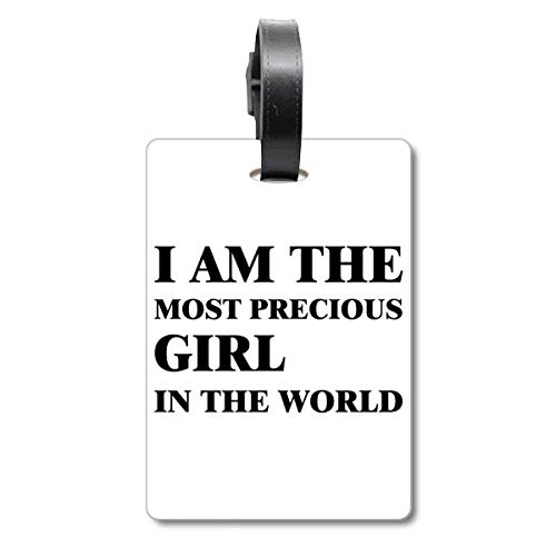 Étiquette de croisière I am the Precious Girl pour sac voyage