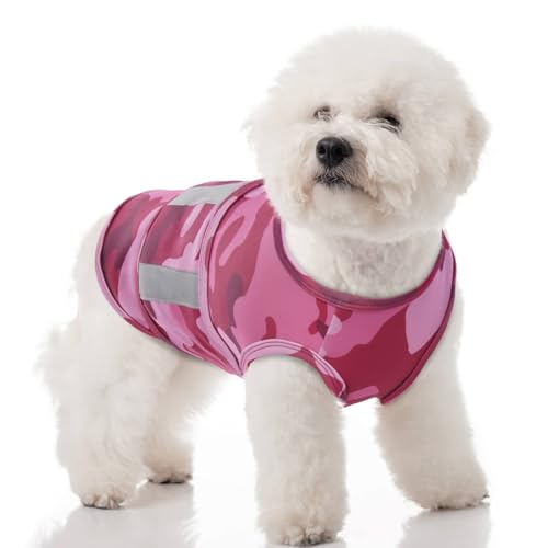 MIGOHI Dog Anxiety Vest,Adjustable Dog Calming Vest for Medium Do...