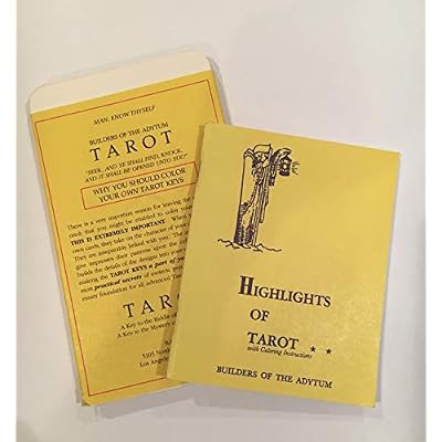 Highlights of Tarot Booklet