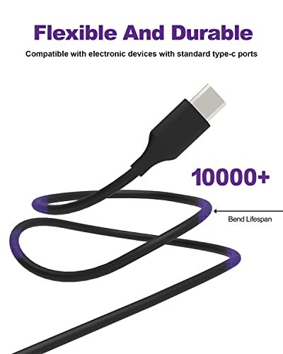 45W Usb Type C Laptop Charger Fit For Samsung Chromebook 4 4+ Plus Xe310Xba Xe350Xba Xe513C24 Xe520Qab Xe521Qab W16-030N1A Pa-1300-87 Laptop Power Supply Adapter Cord #TOP4