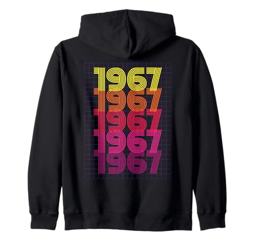 Cumpleaños De 1967 Sudadera con Capucha