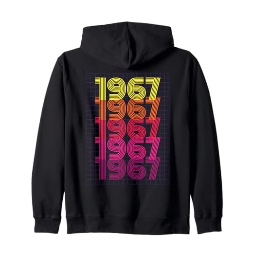Cumpleaños De 1967 Sudadera con Capucha