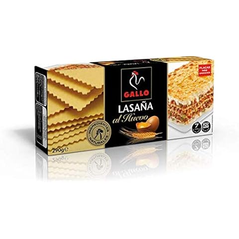 Pastas Gallo Lasaña Huevo Cover