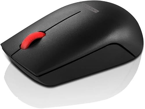 UNISYNC Wireless Optical Mouse 1600 DPI – Compact 2.4GHz RF USB – 3 Button – Black