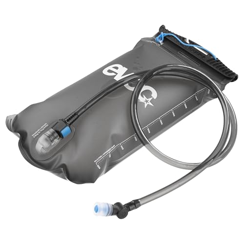 EVOC Hydration Bladder 2 Trinkblase (auslaufsicherer Trinkbeutel mit flexiblem Schlauch und Beißventil, leicht zu reinigen, Volumen: 2 l), Carbon Grey – Bild 3