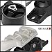 A-Premium Engine Motor Mount and Transmission Mount Kit Compatible with Chrysler 200 2011-2014, Sebring 2007-2010 & Dodge Avenger 2008-2012, 2.4L 2.7L 3.5L, 2-PC Set, Replace# 5085078AB, 5085078AC