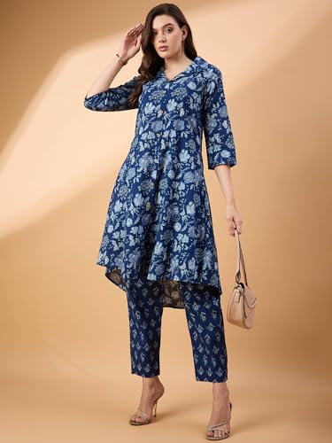 Image of TANISHA Women's Cotton Blend Co-ord Set