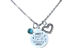 Gifts, Mother-Daughter, Necklaces, Birthstones