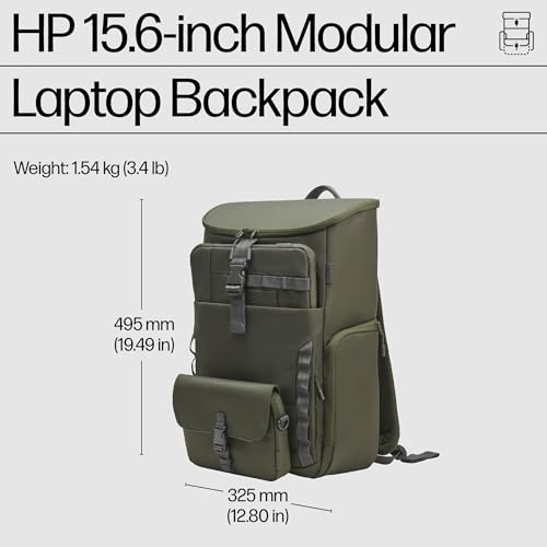 Sac à Dos HP Modulaire pour PC Portable 15,6 pouces (9J4C1AA) – 3 Produits en 1 - vue 10
