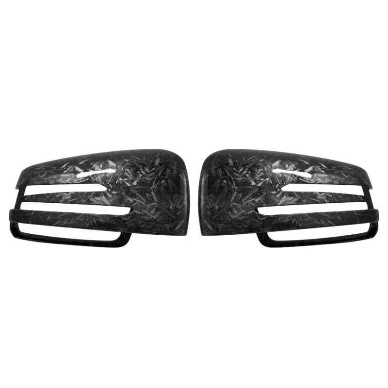 Coque rétroviseur Mercedes cassé remplacement aspect carbone forgé W204 W176 W212