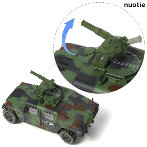 Modelo Militar Hummer 1/64 Miniatura Diecast Metal miniatura 3