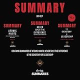 Summary Box Set, Vol 2: Contains Summaries of Atomic Habits, Never Split the Difference & The...