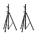 Produktbild AmazonBasics - Verstellbarer Lautsprecherständer - 110 cm bis 180 cm Aluminium 2er-Packung