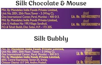 Cadbury Dairy Milk Silk Bubbly 112 g, Silk Mousse 110 g & Silk Heart Blush 144g Valentine's Gift Pack Chocolate Bars, 366 g (Pack of 3)