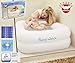 Happy People 18122 Planschbecken-18122 Babywatch Planschbecken, Weiss, 85 x 33 x 85 cm, Weiß