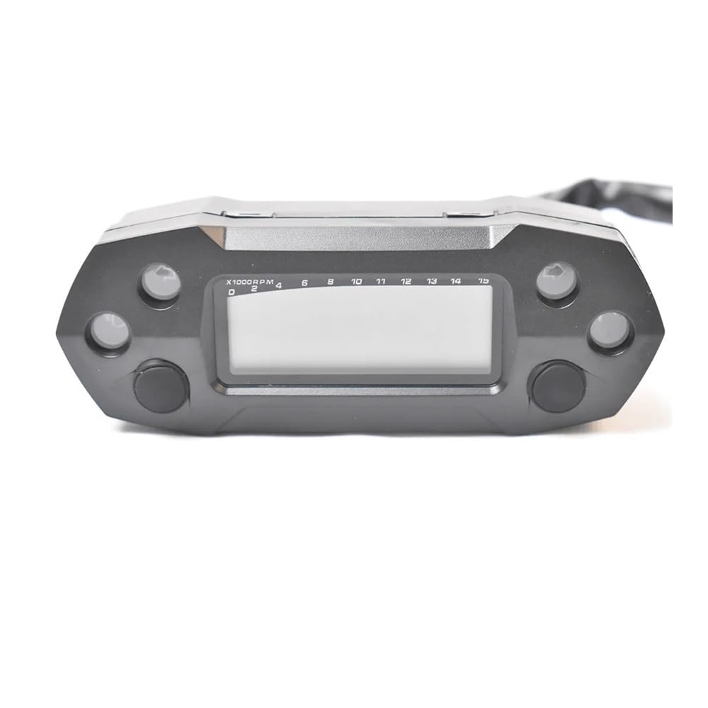 Contagiri per motocicletta Tachimetro Per Moto Digitale Modificato Regolabile Contachilometri 15x1000 Giri/min Contachilometri Per 2,4 Cilindri Indicatore Cambio Moto