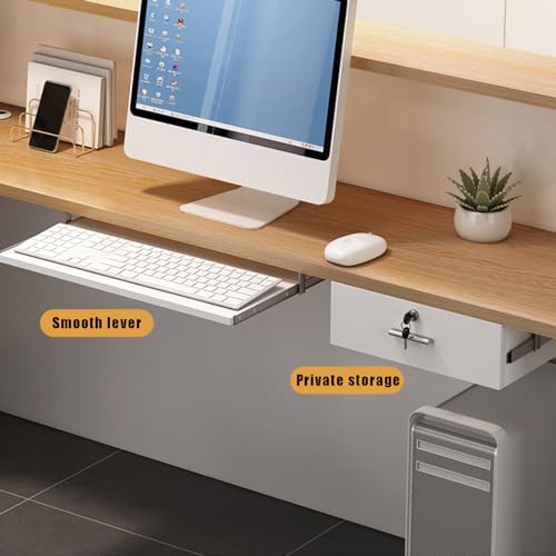 LMSYDSS Reception Counter Desk with Lockable Drawers, Modern Retail Counter Table, for Checkout Office/Beauty Salon/Lobby