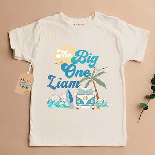 The Big One shirt customized big One 1st Birthday Shirt Waves surfing one birthday party boy first birthday shirt big one wave boy birthday outfit3