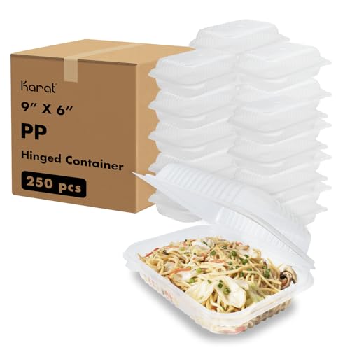 Karat Clamshell Take Out Food Containers [9