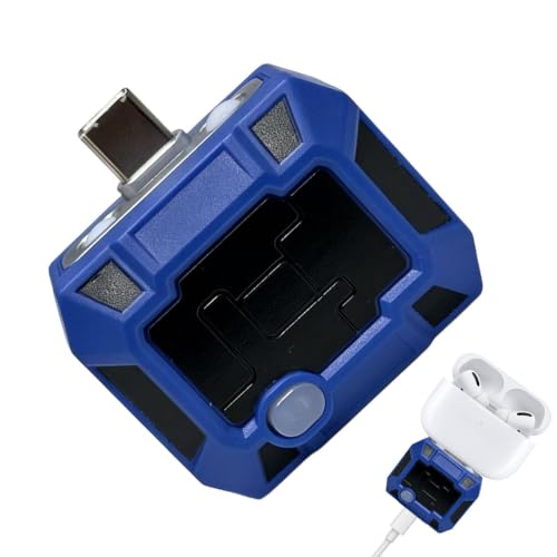 Adaptador de carga inteligente con apagado automático para smartphone y auriculares