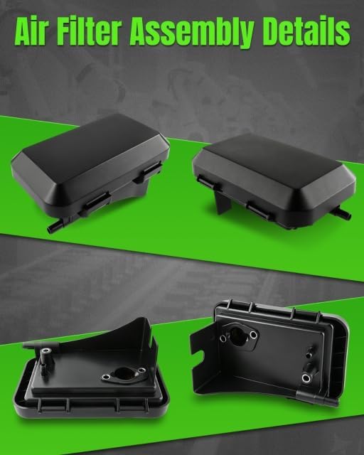 951-14439 Air Cleaner Housing Assy for MTD 1X65CU, 5X65RU Engine, RM120 RM210 RM220; for Troy Bilt TB105 TB120 TB220; for Cub Cadet SC100, SC300HW, SC500 Lawn Mower, CSV050, CSV070 Chipper Shredder