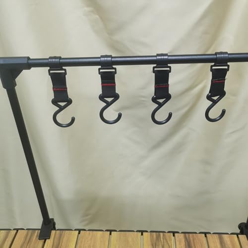 Mesa de campamento portátil compacta con estabilidad ajustable y sistema de suspensión ligera integrado para máxima comodidad