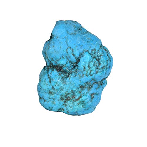 Azul turquesa natural 48,50 ct. Energía curativa certificada Cristal Mineral Roca Piedra áspera de turquesa Cover