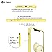 SURPHY Compatible with iPhone 11 Pro Max Case 6.5 inches, Thickened Liquid Silicone Phone Case (with Microfiber Lining) for iPhone 11 Pro Max 2019, Yellow