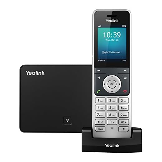 Yealink YEA-W56P Business HD IP Dect Cordless Voip Phone and Device (Certified Refurbished)