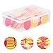 HEALSOPTHY 100Pcs Educational Counting Chips for Boys and Girls Plastic Round Disks Two-Color Math Teaching Aids for Home Learning and Classroom Activities