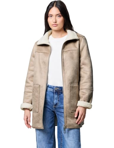 Veste avec détails en peluche Street One Studio col texturé et douceur thermique